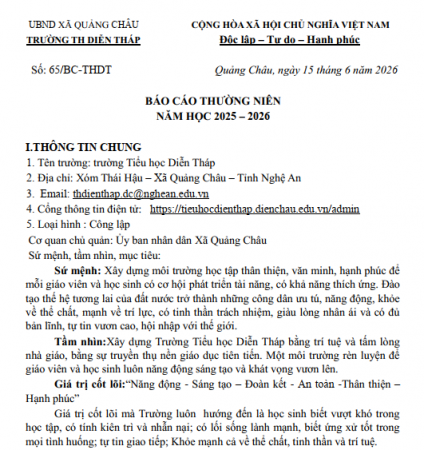 Báo cáo thường niên